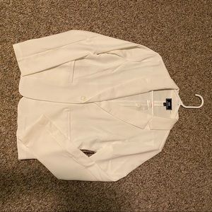 White lightweight blazer NWT